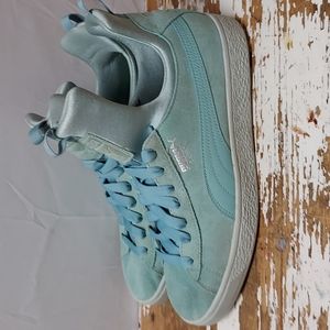 Women's Puma Suede Fierce Sneakers Size 9.5 - image 1